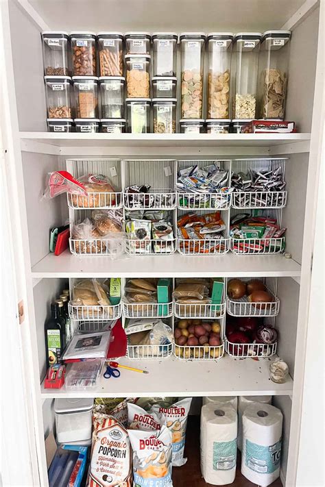 Pantry Shelf Containers