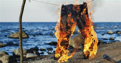 pants on fire person