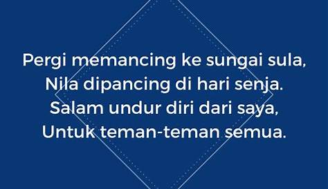 PANTUN PERPISAHAN