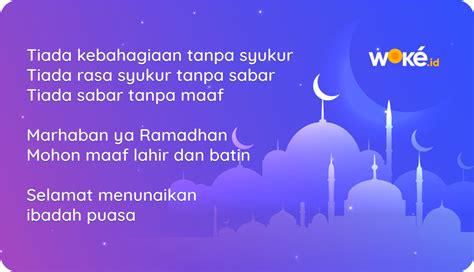 Pantun Ramadhan Tiba Kata Kata Cinta