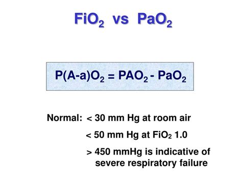 pao2 normal
