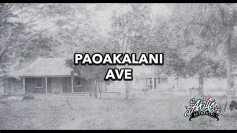 paoakalani ave