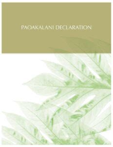 paoakalani declaration