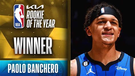 paolo banchero rookie of the year