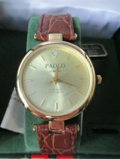 paolo designed by paolo gucci watch