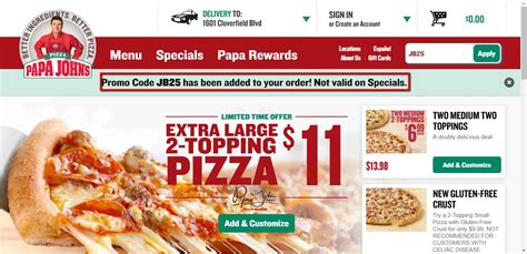 Download Papa Johns Promo Code 50 Off Maryland Pictures PromoWalls
