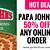 papa johns free delivery code august 2022 50 off