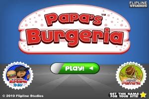 Papa's Burgeria Unblocked Games Wtf