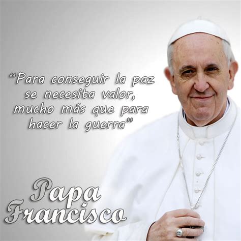 papa francisco sobre la paz