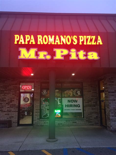 papa romano's pizza near me phone number