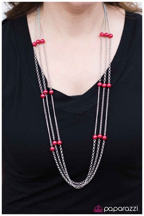 paparazzi accessories red necklace