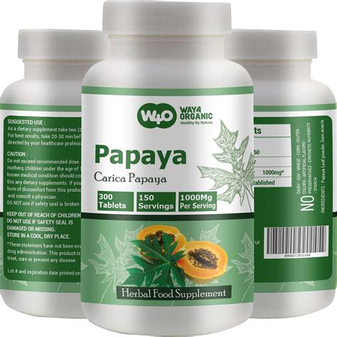 Papaya Leaf Extract Pills
