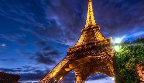 Papel de Parede - A Torre Eiffel, cartão-postal de Paris