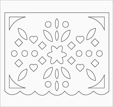 Papel Picado Template FREE DOWNLOAD The Best Home School Guide!!