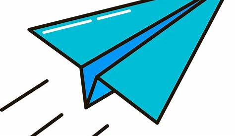 Paper Airplane Clipart | Free download on ClipArtMag