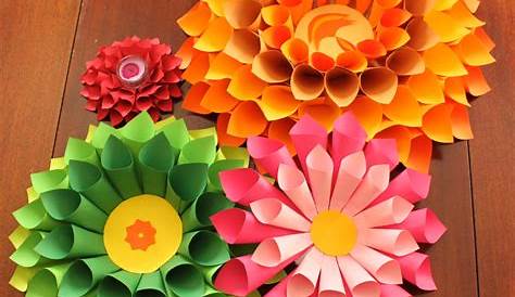 QIFU 1pcs 20cm DIY Paper Flower Backdrop Decoration