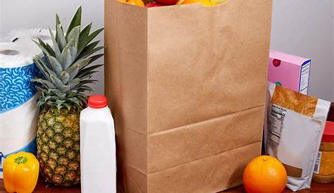 Brown Paper Grocery Bag at Rs 45/kilogram | Grocery Paper Bag in Mumbai