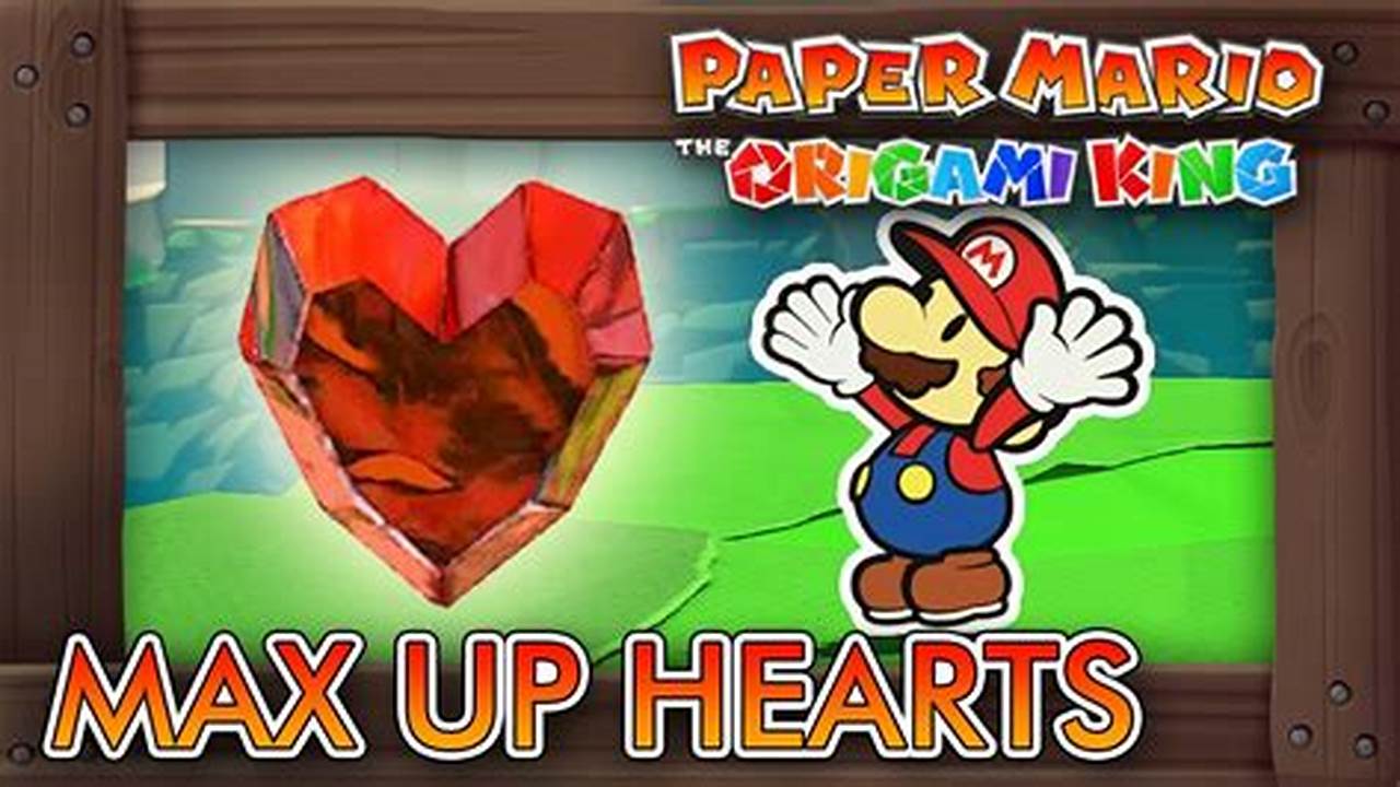 Paper Mario: The Origami King - All Heart Pieces