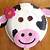 paper plate cow mask printable