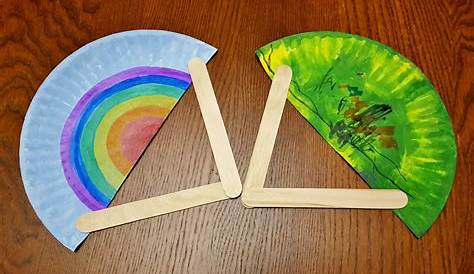 Paper Plate Fan Craft