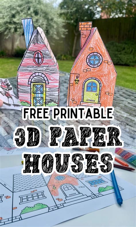 Paper 3D House