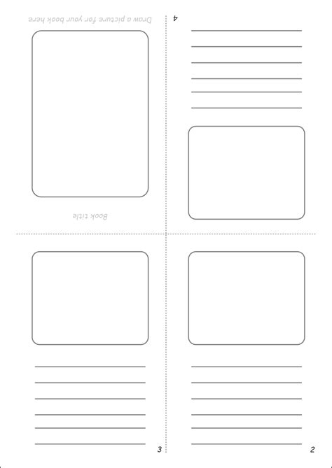 Paper Book Template Free