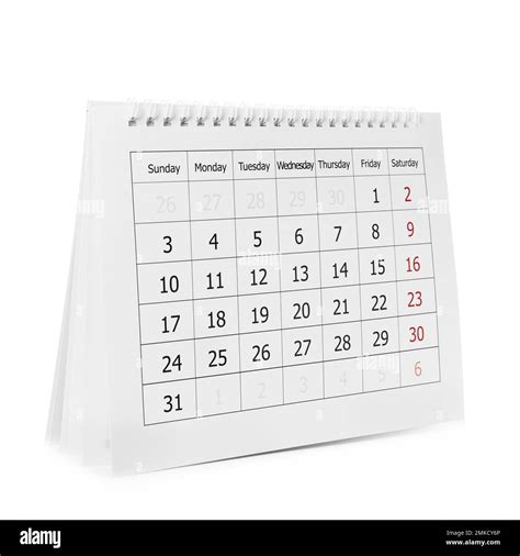 Paper Calendar Image