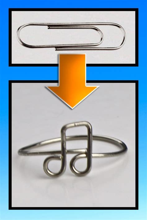 Paper Clip Ring Tutorial