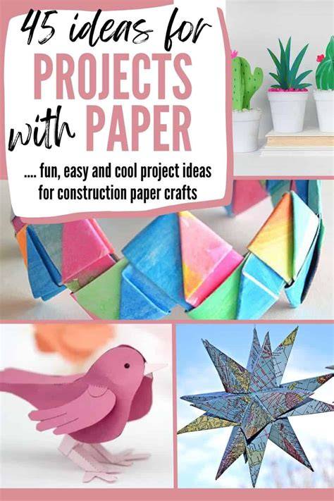 Paper craft projects