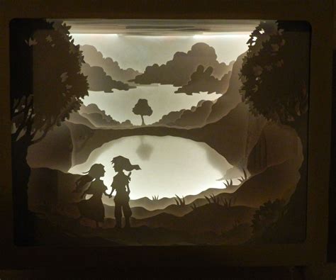 Paper Cut Box Art