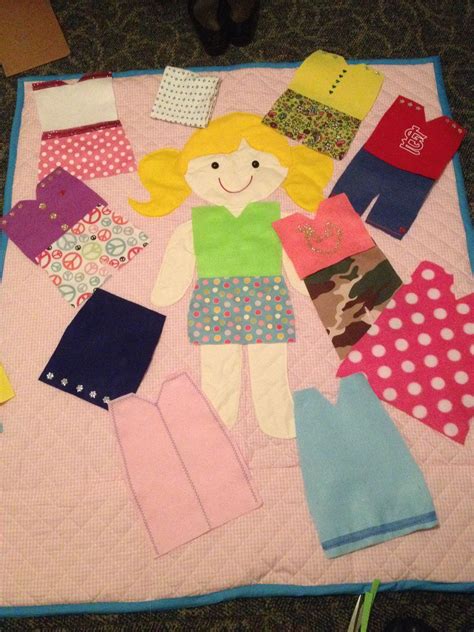 Paper Doll Blanket Pattern Free Printables