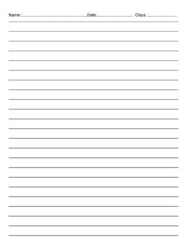 Paper Exercise Meaning