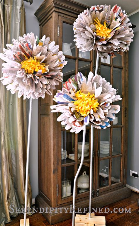 Paper Flower Stems Diy