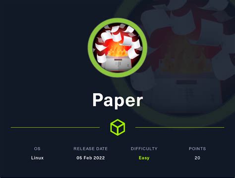 Paper Htb Walkthrough