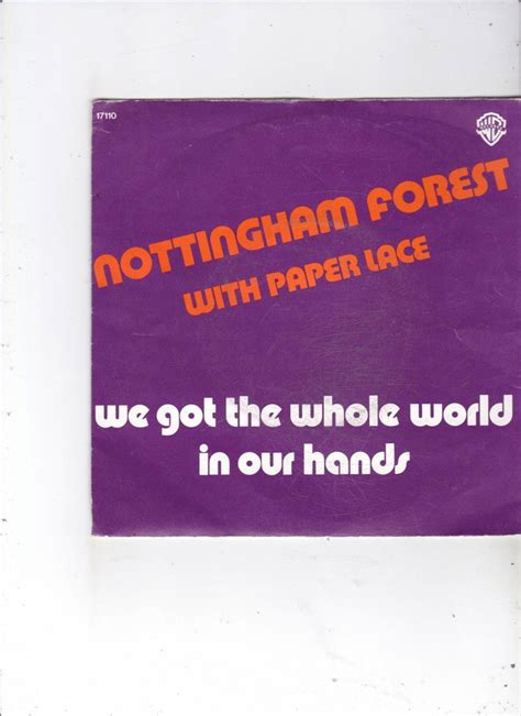 Paper Lace Nottingham Forest
