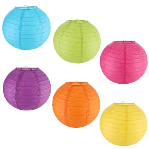 Paper Lanterns At Dollar Store