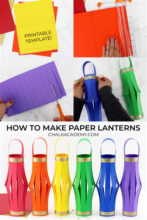 Paper Lanterns Making Activity