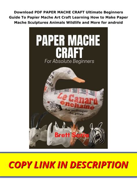 Paper Mache Learning Objectives