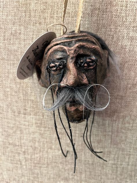 Paper Mache Shrunken Head
