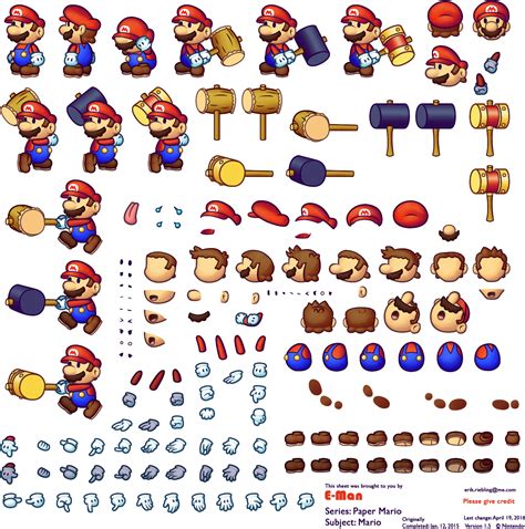 Paper Mario Ttyd Sprites