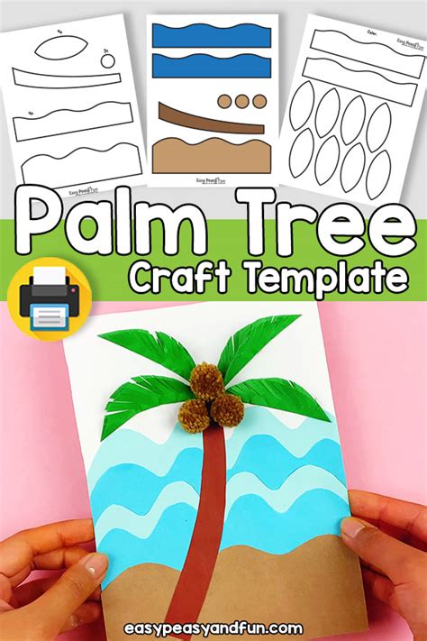 Paper Palm Tree Template