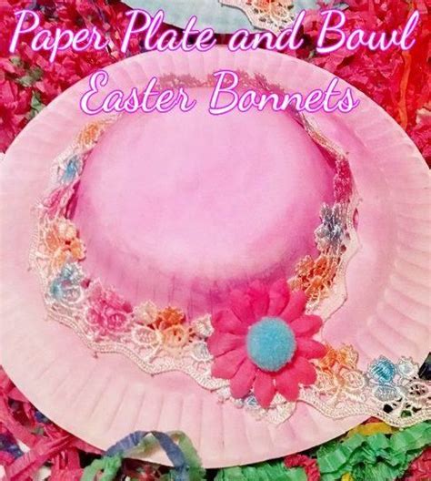 Paper Plate Easter Bonnet