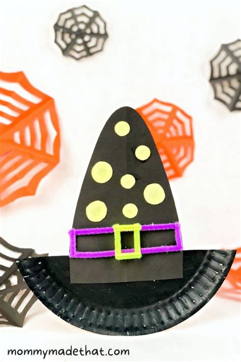 Paper Plate Witch Hat