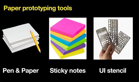 Paper Prototyping Tools