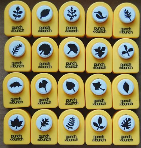 Paper Punch Leaf Shapes