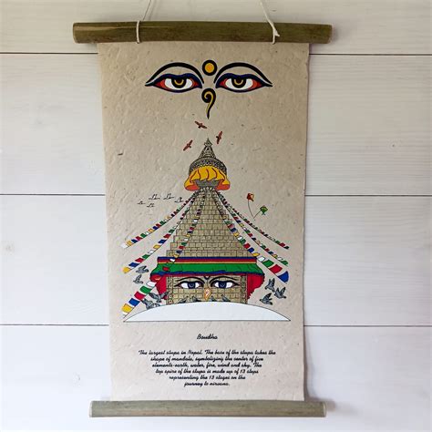 Paper Scroll Wall Hanging