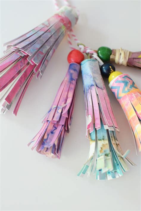 Paper Tassels Diy