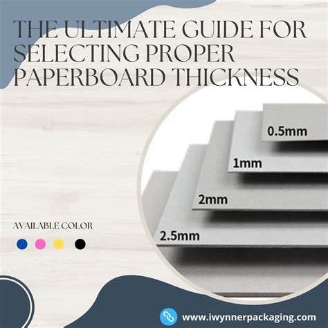 Paper Thickness Definition