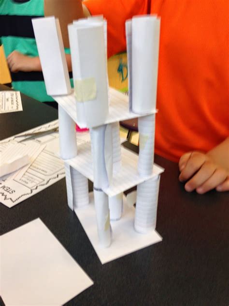 Paper Tower Building Challenge