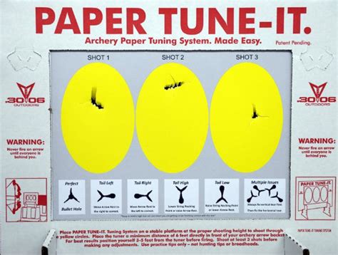 Paper Tuning Tear Chart